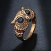 Image of Classical Rhinestones Owl Ring [FREE]