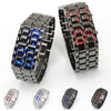 Image of Stainless Steel Digital Bracelet Watch