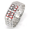 Image of Stainless Steel Digital Bracelet Watch