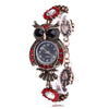 Image of Vintage Rhinestone Owl Watch