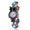 Image of Vintage Rhinestone Owl Watch