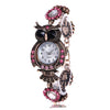 Image of Vintage Rhinestone Owl Watch