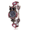 Image of Vintage Rhinestone Owl Watch