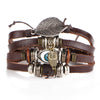 Image of Vintage Owl Leather Bracelets [Free]