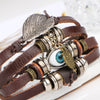 Image of Vintage Owl Leather Bracelets [Free]