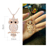 Image of Crystal Owl Necklaces & Pendants