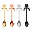 Image of Stainless Steel Cat Tea Spoon Teaspoon