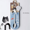 Image of Stainless Steel Cat coffee spoon