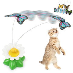 Electric Rotating Colorful Butterfly Toys