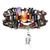 Image of Vintage Owl Leather Bracelets