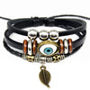 Image of Vintage Owl Leather Bracelets