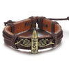 Image of Vintage Owl Leather Bracelets