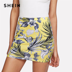 Tropical Mini-skirt