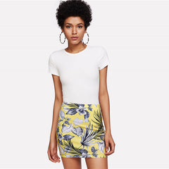 Tropical Mini-skirt