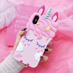 Pink Unicorn Soft Silicone Case [Free]