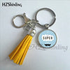 Image of J'ai un Super PAPA Key Chain