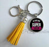 Image of J'ai un Super PAPA Key Chain