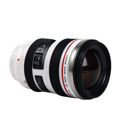 Camera Lens Shape Travel Mug