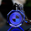 Image of Lazer Engraved Crystal Car Keychain