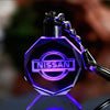 Image of Lazer Engraved Crystal Car Keychain