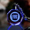 Image of Lazer Engraved Crystal Car Keychain