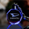 Image of Lazer Engraved Crystal Car Keychain