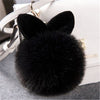 Image of Pom Pom  Rabbit Keychains