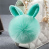 Image of Pom Pom  Rabbit Keychains