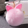 Image of Pom Pom  Rabbit Keychains